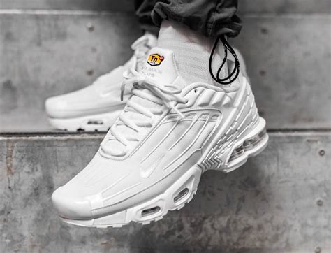 nike tn 3er weiß|Nike Air Max Plus 3 Triple White Men's .